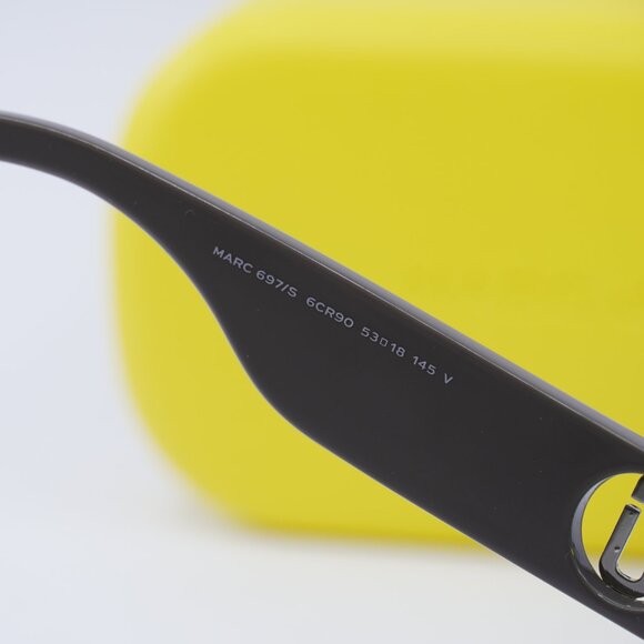 Marc Jacobs MARC 697/S 06CR 9O Cat Eye Sunglasses - Sage\Dark Grey Gradient - Picture 6 of 9